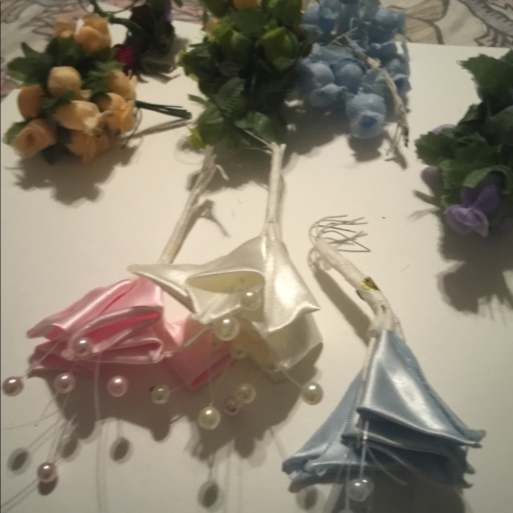 Flowers decorations for the  corsage